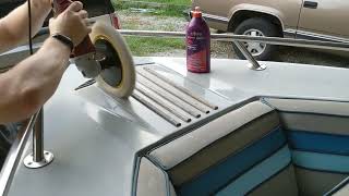 Polishing a Badly Oxidized Boat Section