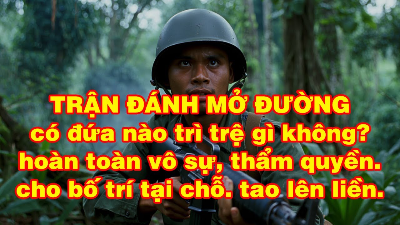 TRẬN ĐÁNH MỞ ĐƯỜNG CHỚP NHOÁNG | Hồi Ký Miền Nam VN