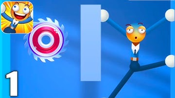 Rope Man - Gameplay Walkthrough Part 1 All Levels (Android & iOS)