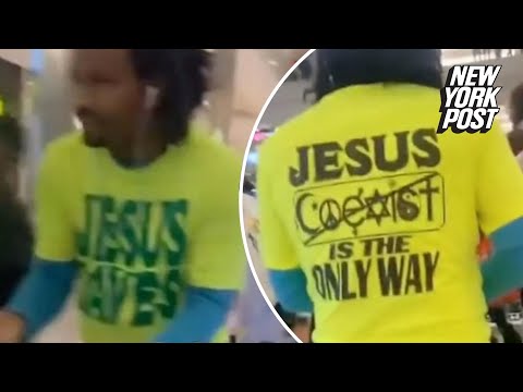 Man ordered to remove ‘Jesus is the only way’ T-shirt at Mall of America | New York Post