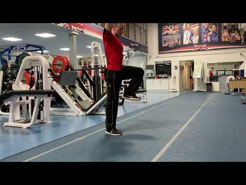 DB Lateral Lunge to ‘Snatch’