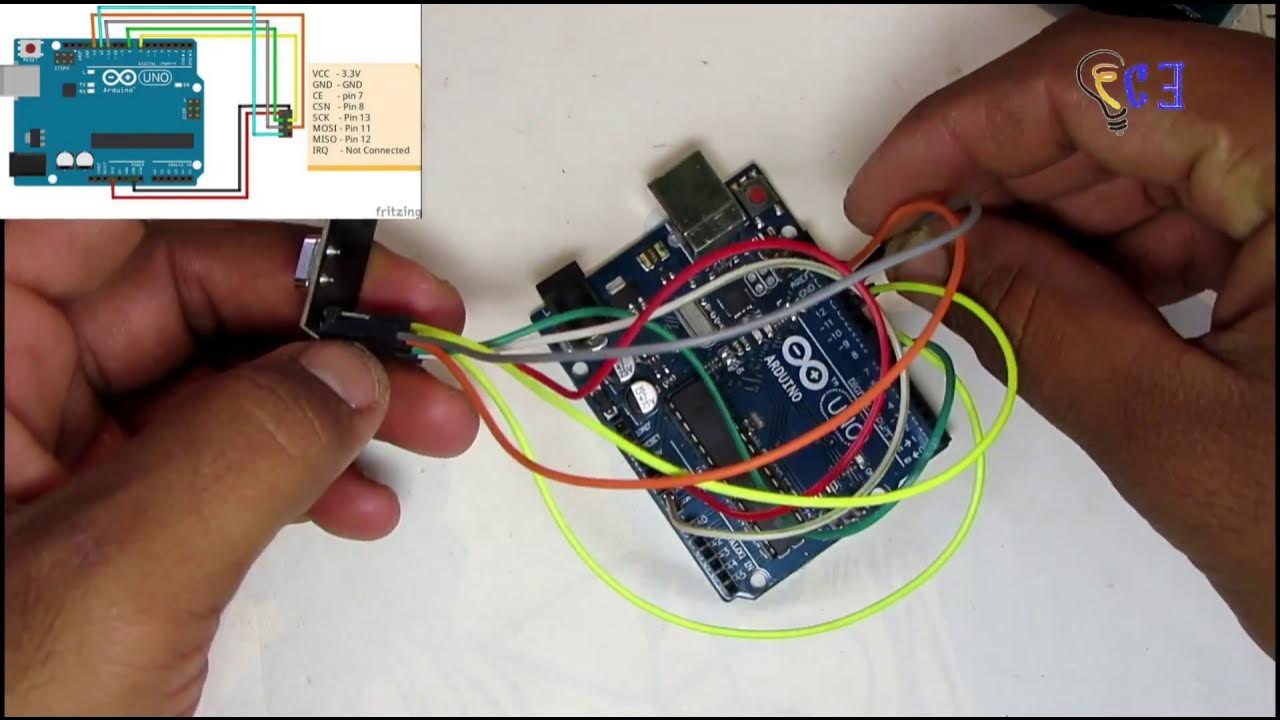 How to test NRF24L01 Transmitter and Receiver using arduio(Creative ...