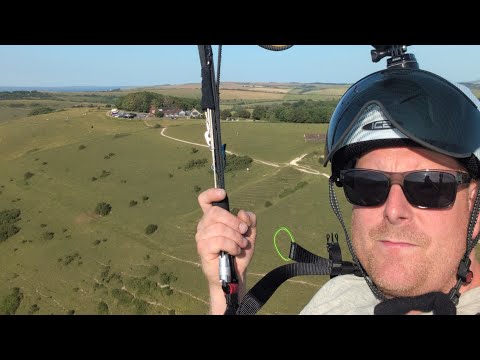 Paragliding mount caburn 