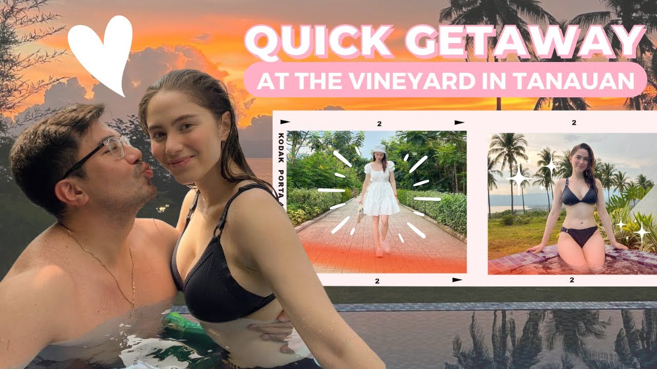 QUICK GETAWAY AT THE VINEYARD IN TANAUAN, BATANGAS! | Jessy Mendiola