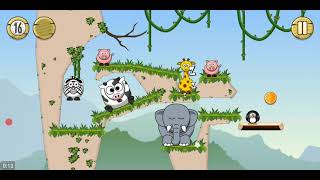 SNORING ELEPHANT PUZZLE JUNGLE LEVEL 24 ANSWERS WITH 3 STARS screenshot 3