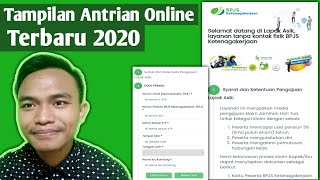 Terbaru!! Tampilan Daftar Antrian Online BPJS Ketenagakerjaan 2020