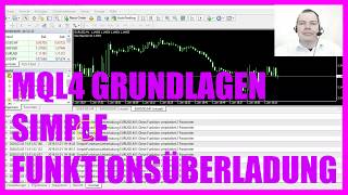 MQL4 TUTORIAL GRUNDLAGEN - 61 SIMPLE FUNKTIONS UEBERLADUNG