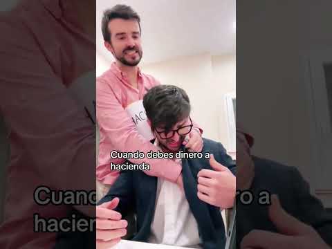 Cuando le debes dinero a hacienda vs cuando hacienda te debe dinero 💰 👀 #humor #haciendasomostodos