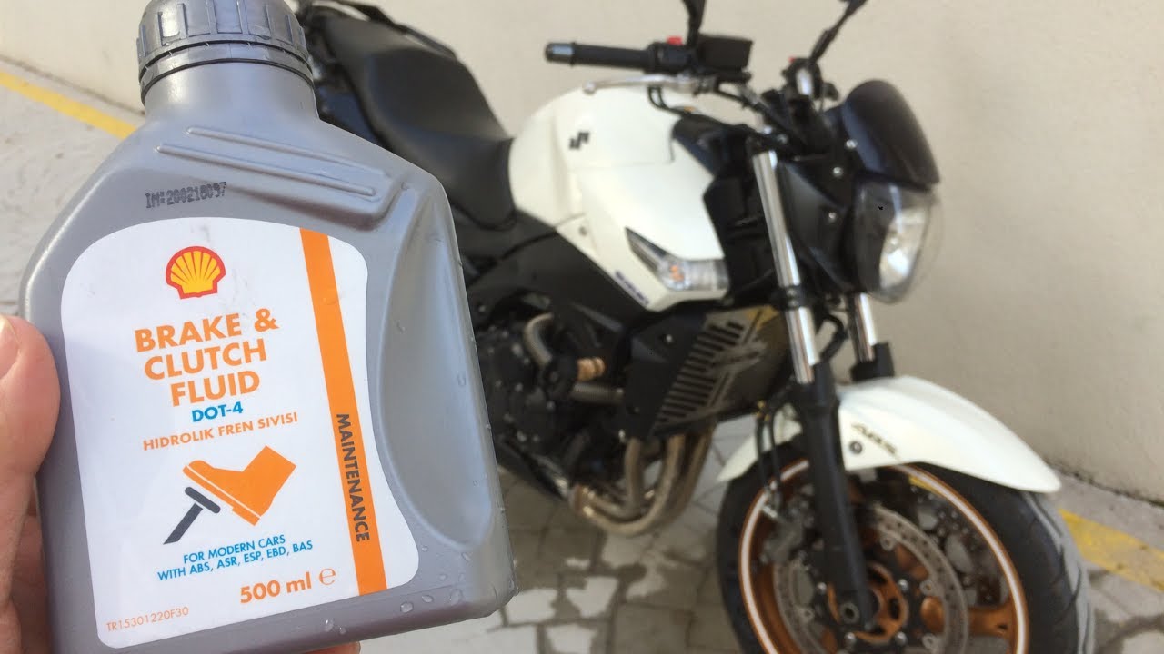 Motosiklet Fren Hidroliği Değişimi I Fren Havası Alma I  How to Bleed Brakes on SUZUKI GSR 600 ?