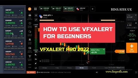 How to use vfxalert for beginners || Vfxalert Pro || iq option strategy
