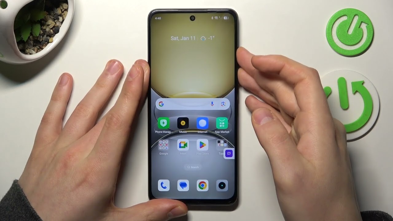 How to Activate TalkBack on REALME 14x