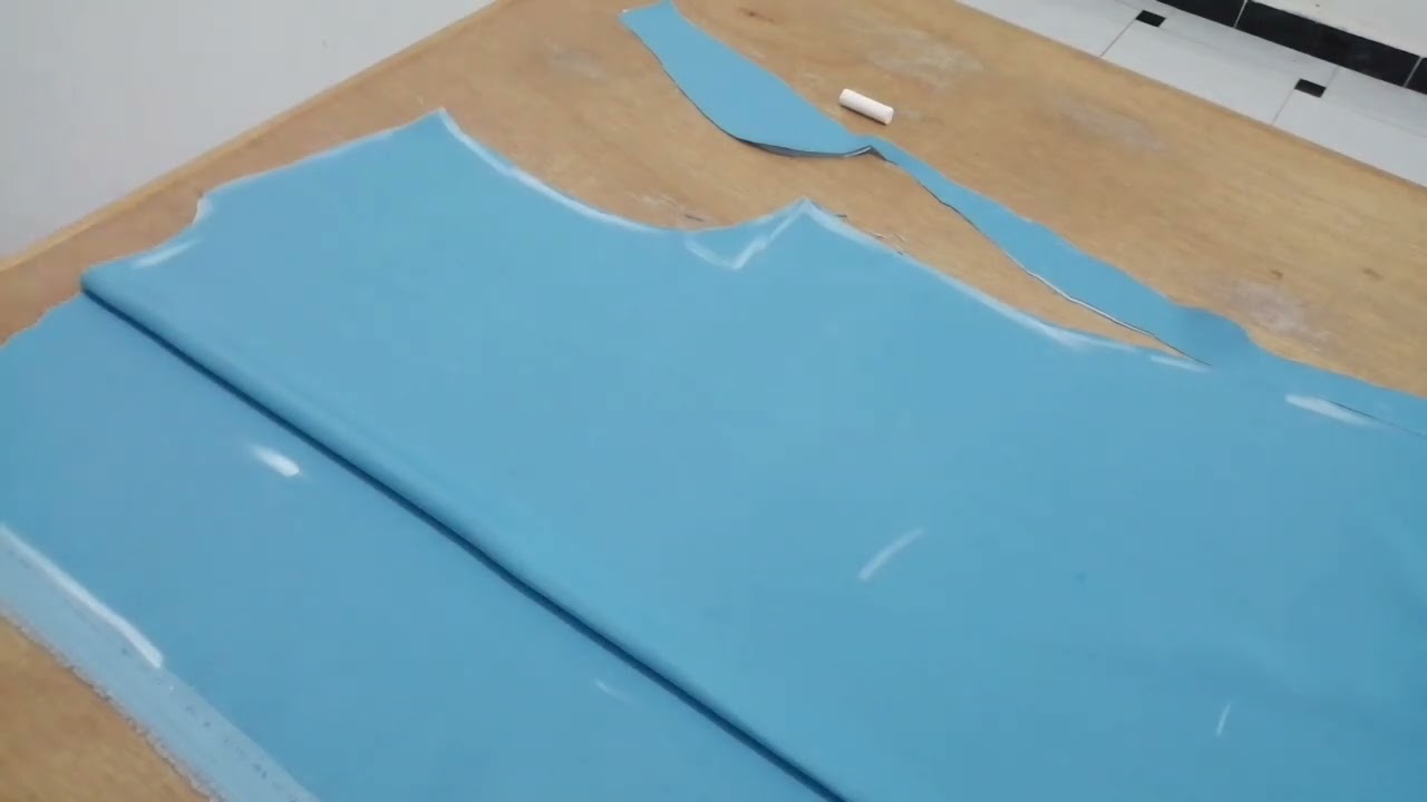 طريقة تفصيل عباية بالسلسلة مدفونة