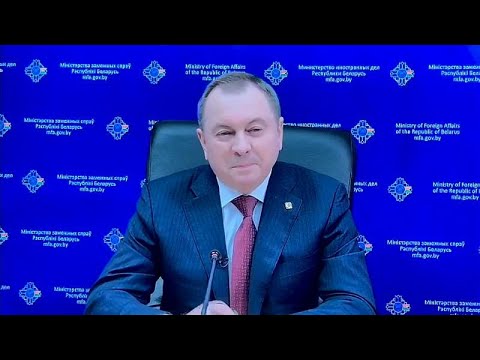 Глава МИД Беларуси: "нет никаких протестов"