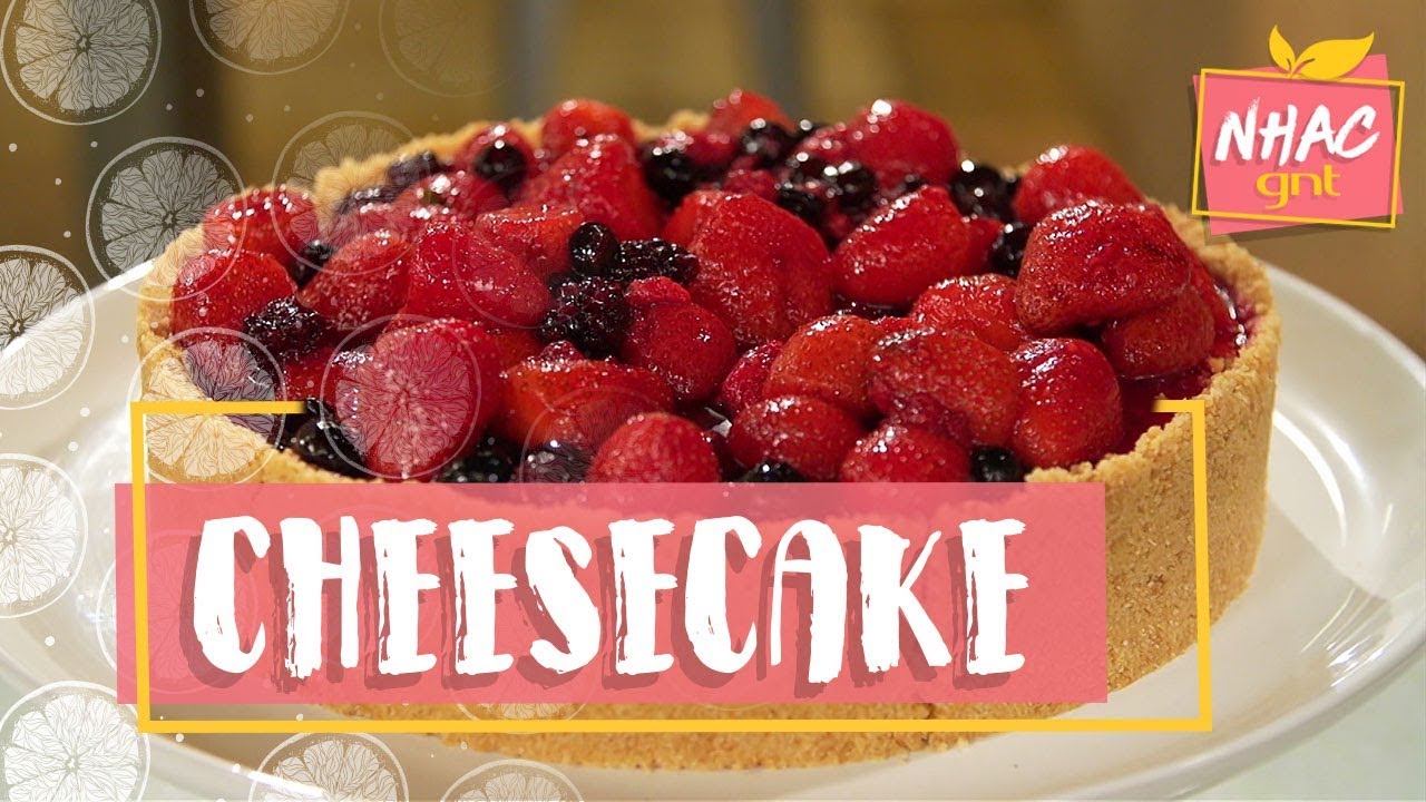 Cheesecake de Frutas Vermelhas | Fabíola Gouveia | Fazendo a Festa