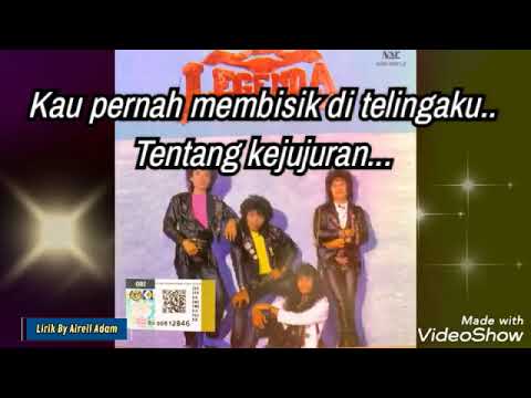 ❤️ Sekadar seorang insan (Lirik Video)🌹 -  LAGENDA