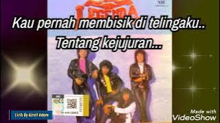 ❤️ Sekadar seorang insan (Lirik Video)🌹 -  LAGENDA