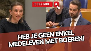 SGP'er Flach CONFRONTEERT Bromet (GroenLinks)! 'Heb je geen enkel medeleven?'