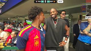 iShowSpeed Meets Noah Lyles At The World Cup 🤯 (REMATCH)