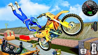 Real Impossible Stunts Motocross Bike Racing - MX vs ATV Legends Simulator 3D - PC GamePlay #47 screenshot 5