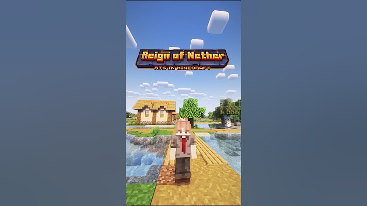 Minecraft RTS Reign of nether มอดที่จะจำลองเราเป็นคนควบคุมเผ่าพันธุ์ในมายคราฟ