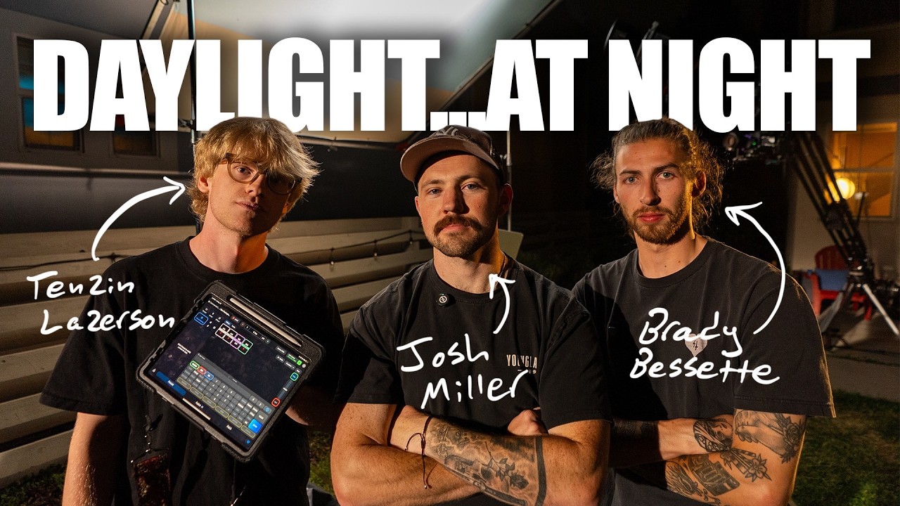 How to make fake sunlight AT NIGHT