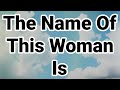 God Message Today | Big Reveal!!! | The Name Of This Woman Is... | god message today