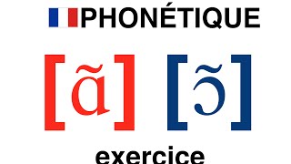 Exercice de prononciation française :  différence on an