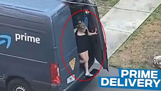 AMAZON Driver Got FIRED AFTER THIS! (Delivery Driver Fired After Woman Exiting Van Video Appears)