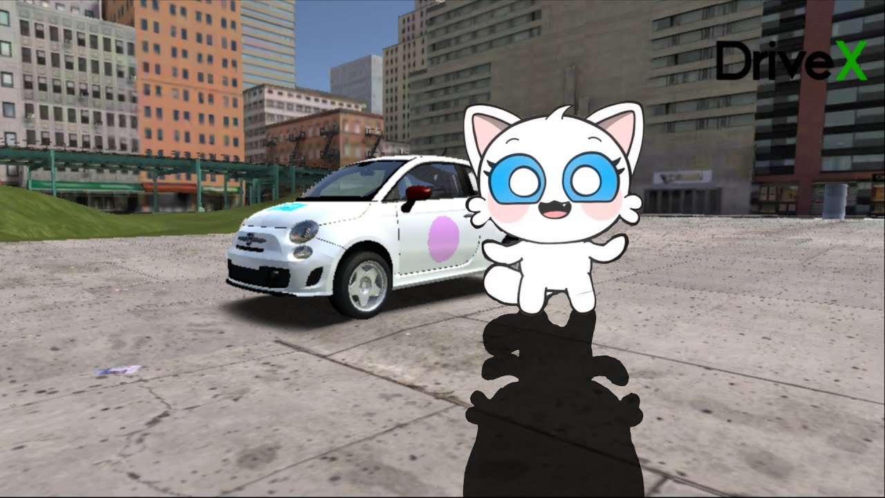 Moyam ruby in drivecsx csx car crash simulator autorino mini (Fiat abarth) 