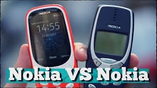 Сравнение: Nokia 3310 против Nokia 3310 (2017) Сравнение: Nokia 3310 против Nokia 3310 (2017)