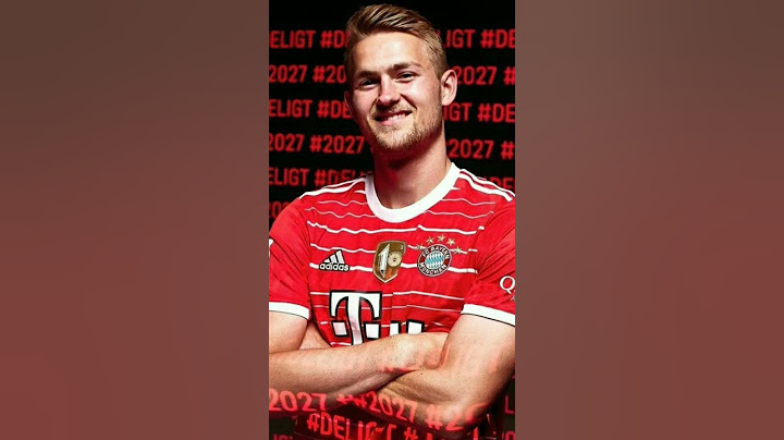 Matthijs De Ligt Signs For Bayern Munich