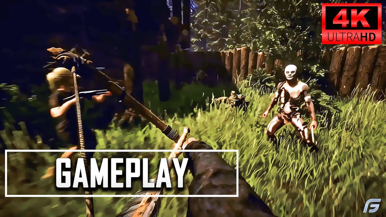 SONS OF THE FOREST NEW 5 Minutes Exclusive Gameplay (Unity 4K 60FPS) 