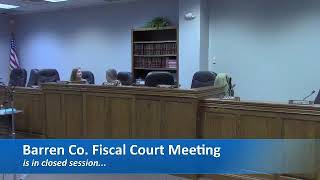 Special Called Barren Co. Fiscal Court - January 30, 2023