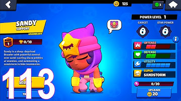 Brawl Stars Gameplay - Walkthrough (iOS, Android) SANDY PART 113