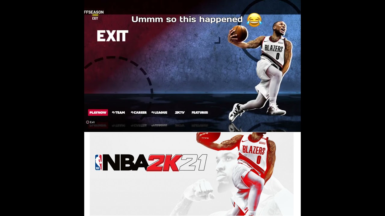 NBA 2k21 main menu glitch YouTube