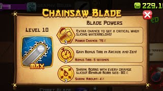 Fruit Ninja Classic - New Blade Power! Chainsaw Blade! screenshot 5