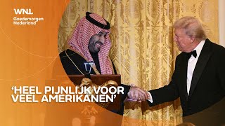 Download Lagu Trump rolt rode loper uit voor Saudische kroonprins Bin Salman MP3