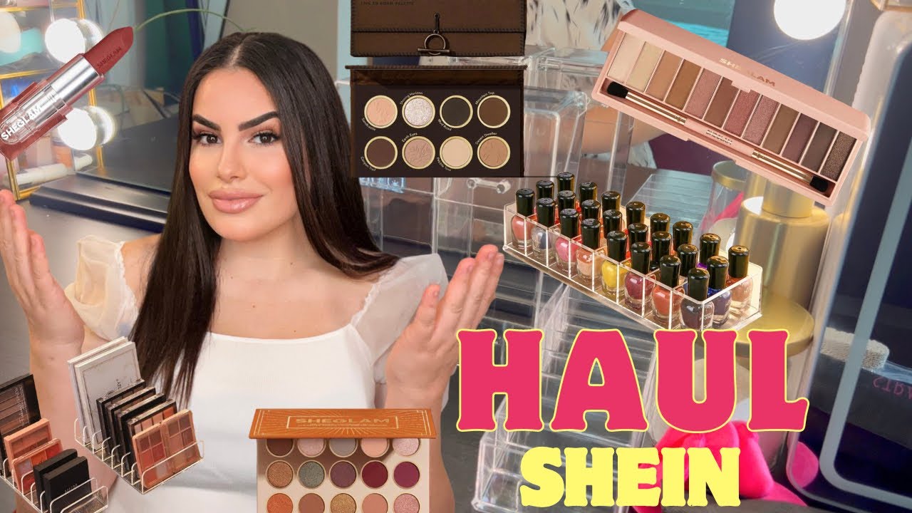 مشترياتي من ماكياج shein 🥰إنصدمت ورأيي فيه بكل صراحة 