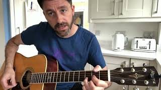 How to play Goldfish Bowl Stereophonics guitar tutorial