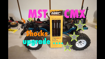 MST CMX - MST TC80 Aluminium Shock upgrade