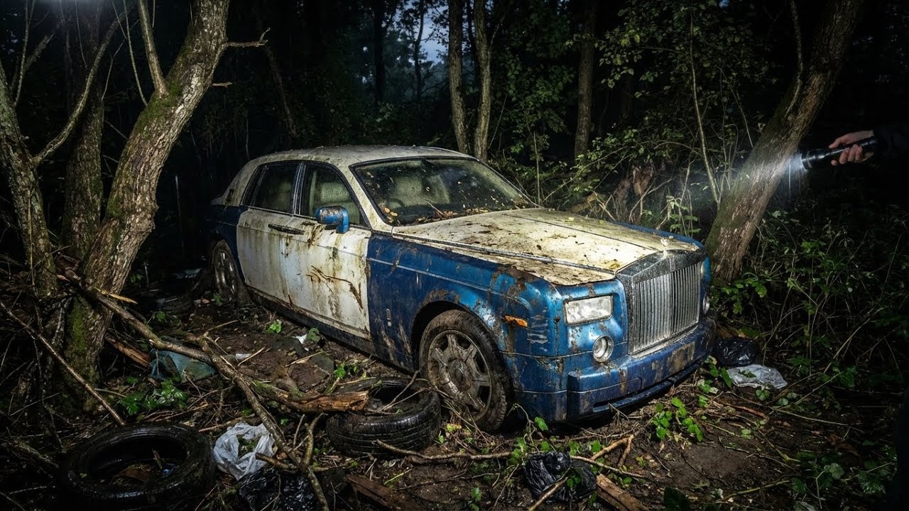 ASMR Car Restoring Completely Burned Rolls- Royce Phantom  | FULL ASMR PROCESS]