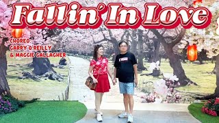 Fallin' in Love - Line Dance (Demo by Frisca)
