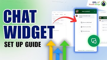 How to Install a Chat Widget in GoHighLevel that Captures Leads