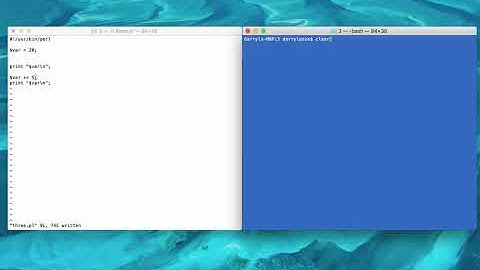 Perl snack #3 - Compound Assigment Operators