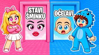 DECACI Toranj Protiv DEVOJCICE Tornja u Robloxu