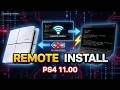 Install PS4 Apps Remotely Over Network on 11.00 Jailbreak (No USB Needed!)