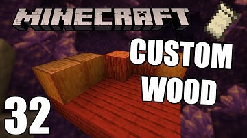 Minecraft, but WE ADD CUSTOM WOOD with Fabric