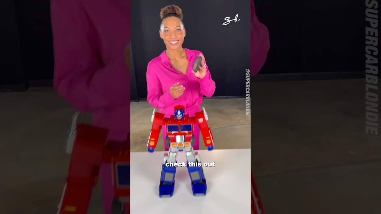 A voice activated Optimus Prime that can transform, do pushups, and do martial arts 