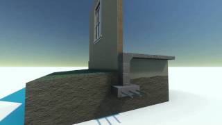 Sater Design Collection - Stem-Wall Slab Foundation
