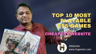 Top 10 Most Playable PS5 Games | Best Deals at Cheapest Website